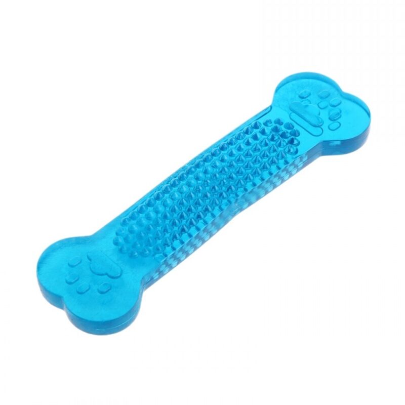 2019 New Bone Dog Toys Interactive Pet Chew Toy TPR Biting Resistance Tooth Cleaning Tool Small Dogs Molar Training Toys
