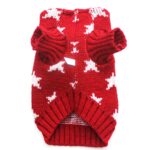Dog Cat Sweater Knited Hoodie Jumper Stars Design Pet Puppy Coat Jacket Warm Clothes For Dogs Cats