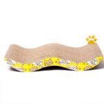 W Type Mat Toy Protecting Furniture Foot For Cats Catnip Tower Climbing Tree Cat Scratch Pad Board pet products cat scratcher (as shown 42.8  21.8cm)