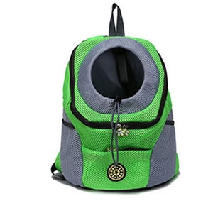 Outdoor Pet Dog Carrier Bag Pet Dog Front Bag New Out Double Shoulder Portable Travel Backpack Mesh Backpack Head