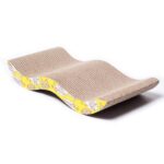 W Type Mat Toy Protecting Furniture Foot For Cats Catnip Tower Climbing Tree Cat Scratch Pad Board pet products cat scratcher (as shown 42.8  21.8cm)