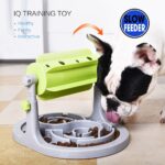 Food Treated Dog Toys Food Feeder Educational Dog Puzzle Toys  Interactive IQ Training Game Toy Anti Choke Slower Feeder  Bowl
