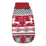 Christmas Cat Dog Sweater Pullover Winter Dog Clothes for Small Dogs Chihuahua Yorkies Puppy Jacket Pet Clothing ubranka dla psa
