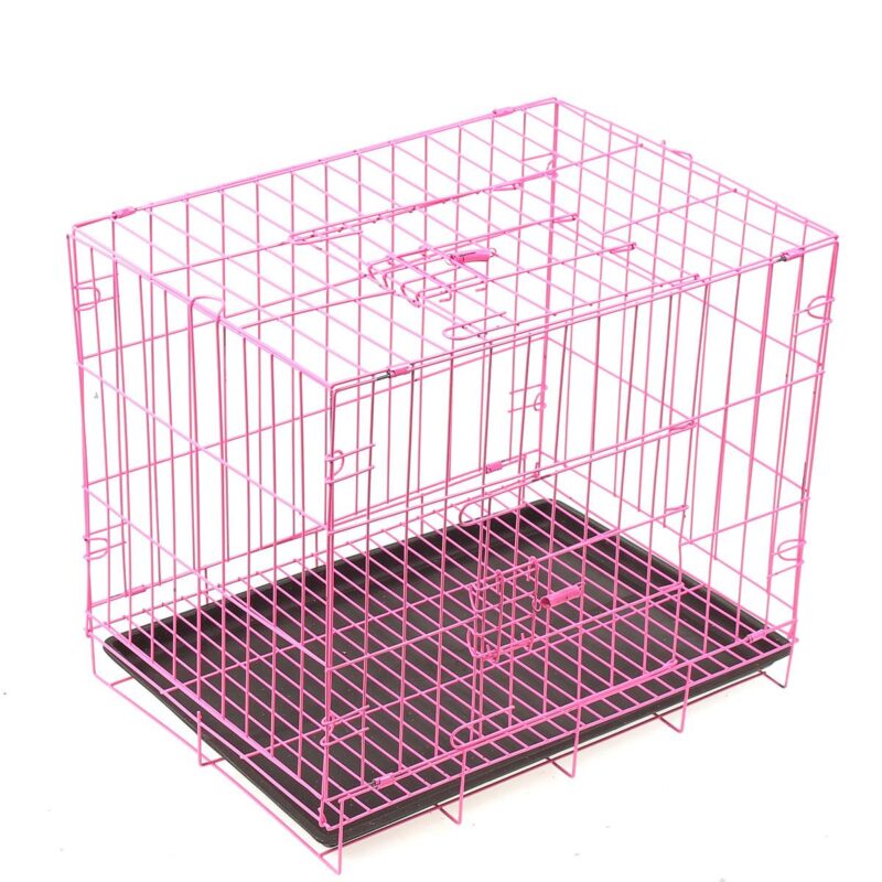 Portable Foldable Playpen Pet Dog Crate Room Puppy Kennel Cat Cage Outdoor Indoo Metal Cage for Small Dogs Cats