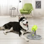Food Treated Dog Toys Food Feeder Educational Dog Puzzle Toys  Interactive IQ Training Game Toy Anti Choke Slower Feeder  Bowl