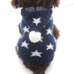 Dog Cat Sweater Knited Hoodie Jumper Stars Design Pet Puppy Coat Jacket Warm Clothes For Dogs Cats