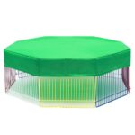 Small Animal Cage Indoor Portable Metal Wire Yard Fence Rabbits Kennel Crate Fence Tent