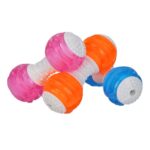 Funny Pet Dog TPR Rubber Squeak Toy Puppy Chew Bite Molar Cleaning Tooth Toys It Will Bring Fun and Entertainment to Your Dog