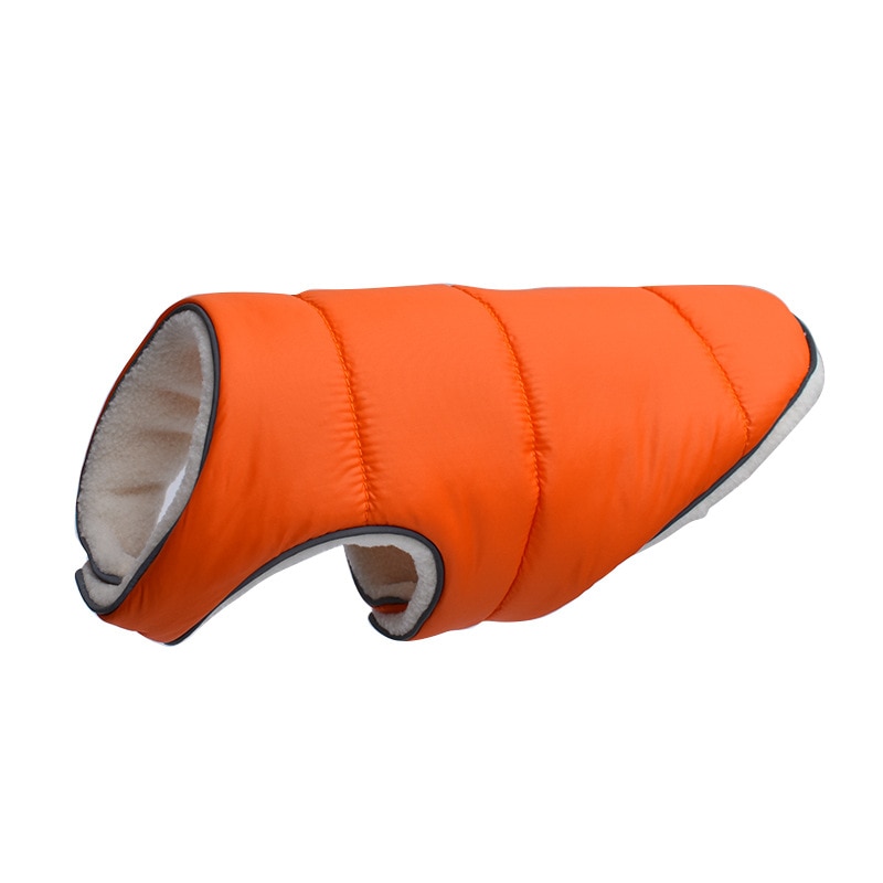 Warm Winter Dog Clothes Coat Pet Jacket Reflective puppy Dog Clothing Vest Comfortable Fleece For Small Medium Large big Dogs