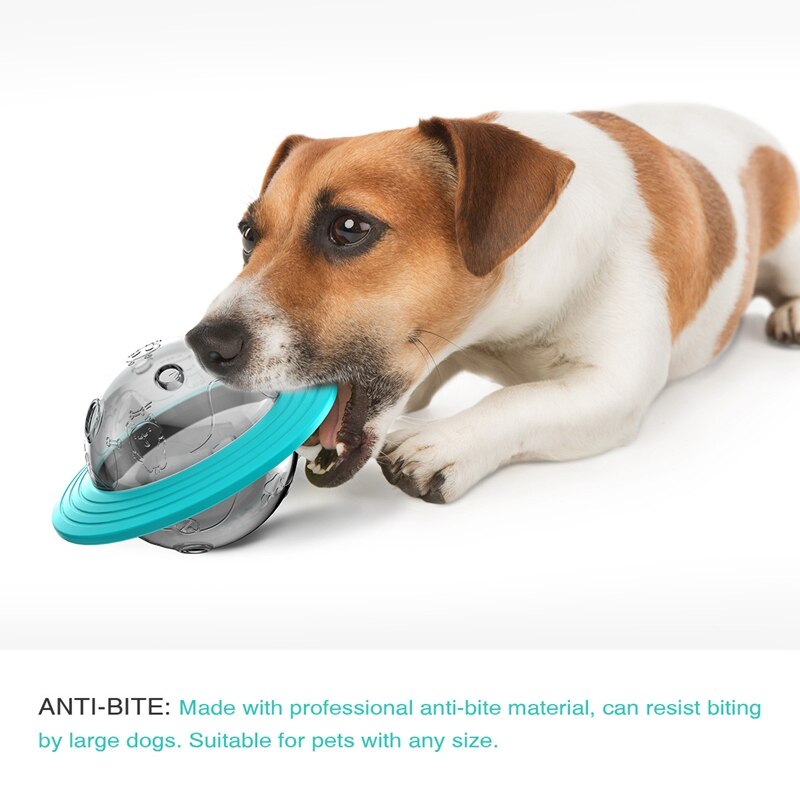 Pet Dog Puzzle Toy Bite Resistant Puzzle Toy IQ Training Leaking Food Flying Discs for Dogs Multifunctional Toy