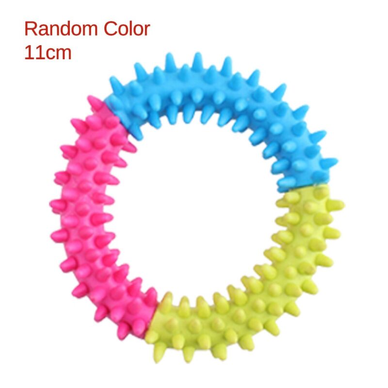 TPR Chew Dog Toys Pet Toys Teddy Puppy Healthy No Poison Chew Interactive Rubber Pacifier Bones Molar Clean The Teeth Funny Game