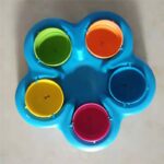Cat Dog Toy Activity Food Reward Turn Around Puzzle Ball for Dog Strategy IQ Game Intelligent Interactive Toy for Pets Accessory