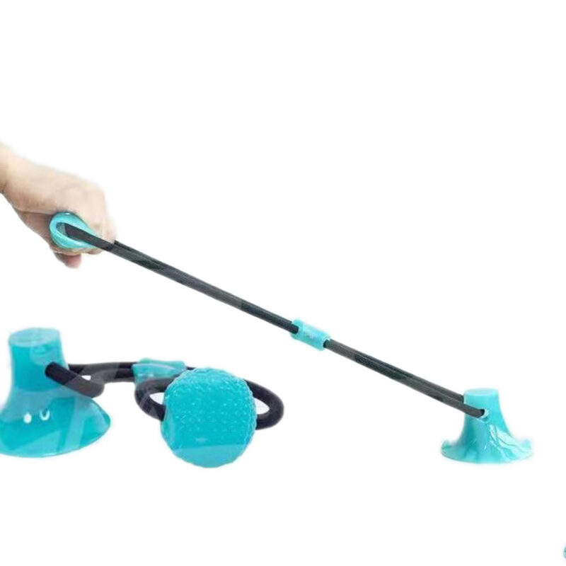 Dog Interactive Suction Cup Push TPR Ball Toys Elastic Ropes Dog Tooth Cleaning Chewing Playing IQ Treat Toys Pet Puppy Supplies
