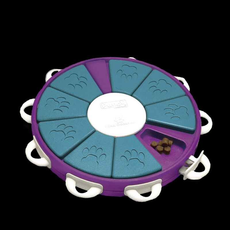 Feeding Dog Puzzle Toy Dog Slow Feeding Device Anti-Choking Food Bowl Disk Training Dog Cat Interactive Pet Toy