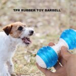 Funny Pet Dog TPR Rubber Squeak Toy Puppy Chew Bite Molar Cleaning Tooth Toys It Will Bring Fun and Entertainment to Your Dog
