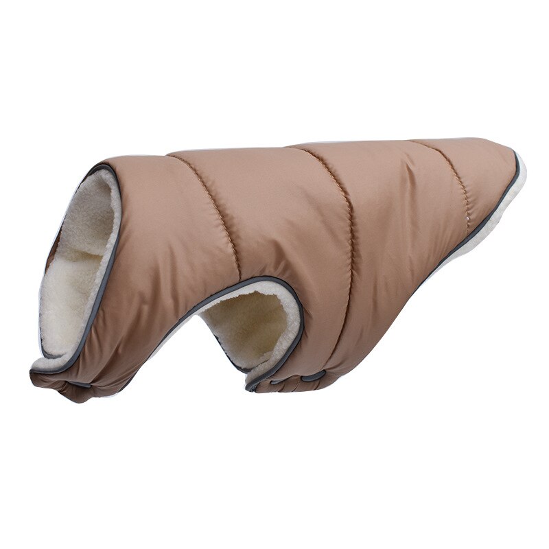 Warm Winter Dog Clothes Coat Pet Jacket Reflective puppy Dog Clothing Vest Comfortable Fleece For Small Medium Large big Dogs